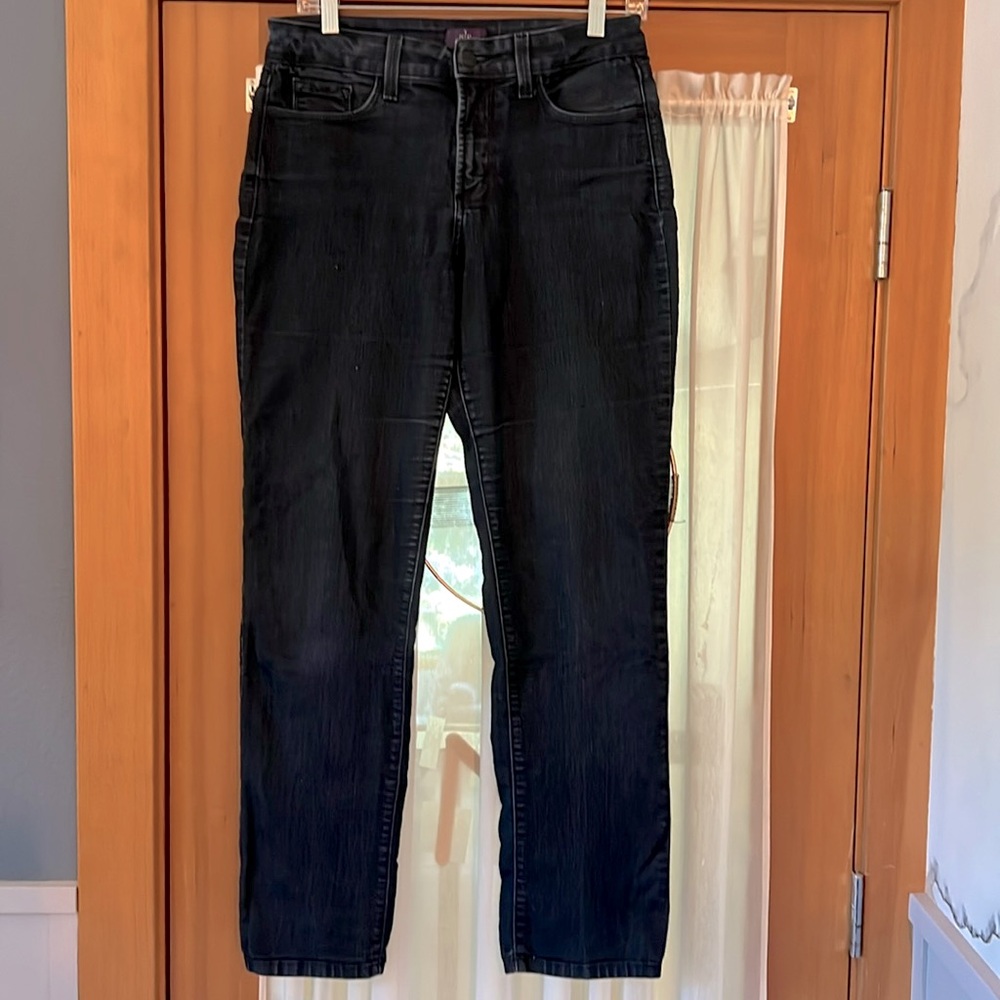 Not Your Daughter’s Jeans (NYDJ) Skinny Jeans, Size 8, Dark Blue: